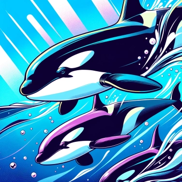 Erkläre warum werden Orcas auch als Killerwale bezeichnet?