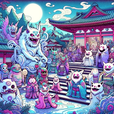Erkläre warum wird in japanischen Legenden so viel Wert auf Yokai gelegt?